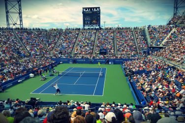 US Open Tennis Match