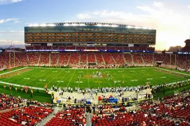 Football Game Being Played